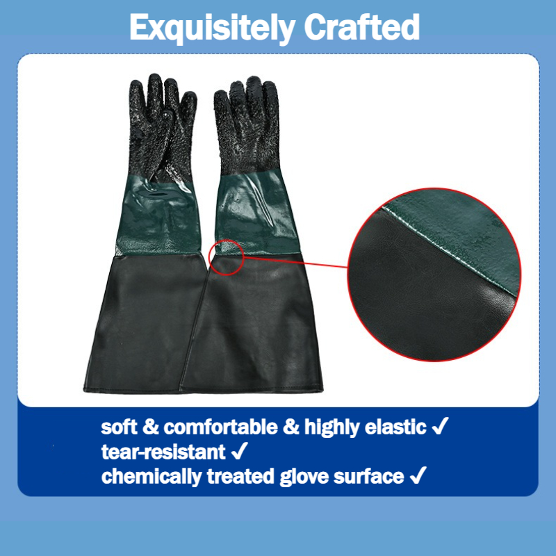Rubber Sandblaster Gloves for  - огляд і ціна Sandblaster Cabinet