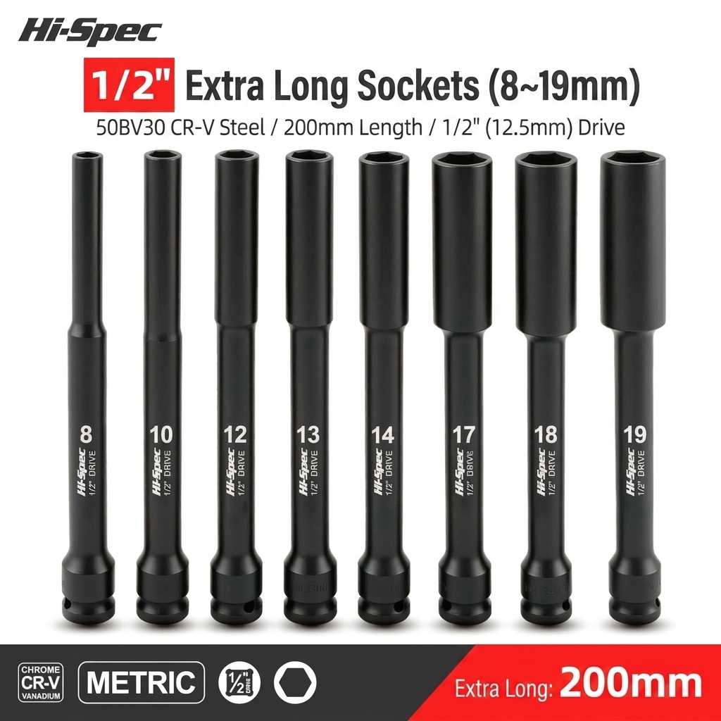 1/2 Inch Drive Extra Long Impa - огляд і ціна Pneumatic Impact Wrench