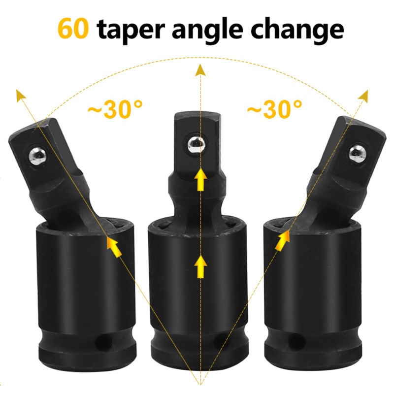 1/3PCS 360 Degree Swivel Knuck - огляд і ціна Pneumatic Impact Wrench