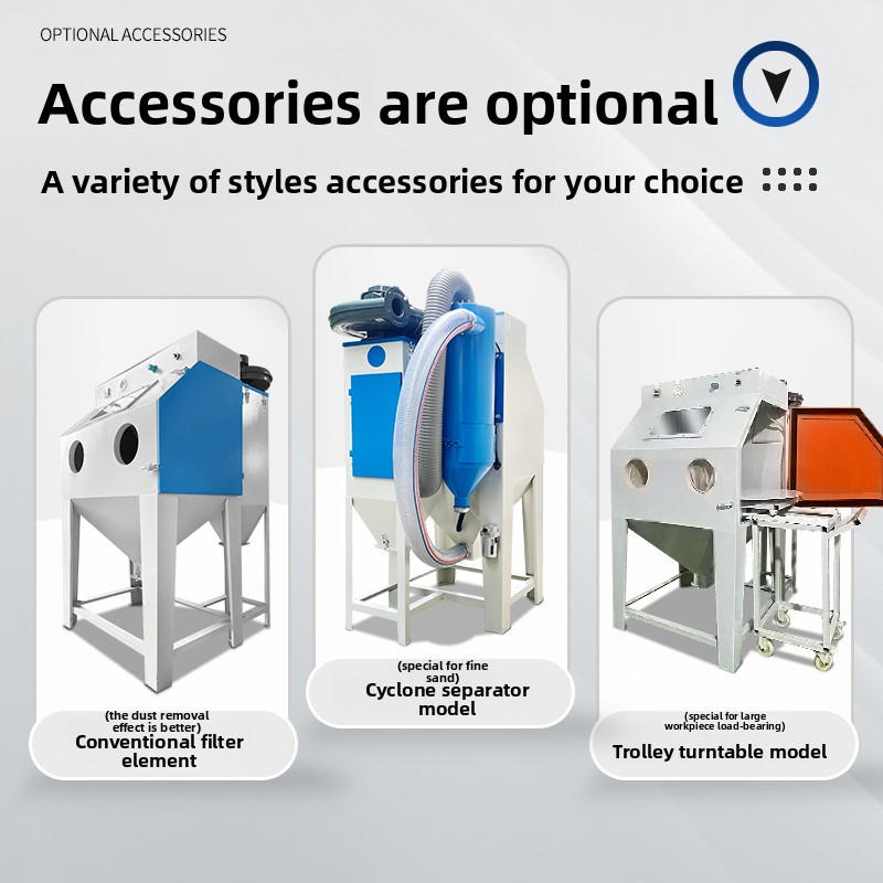 Small Manual Sandblaster 9080  - огляд і ціна Sandblaster Cabinet